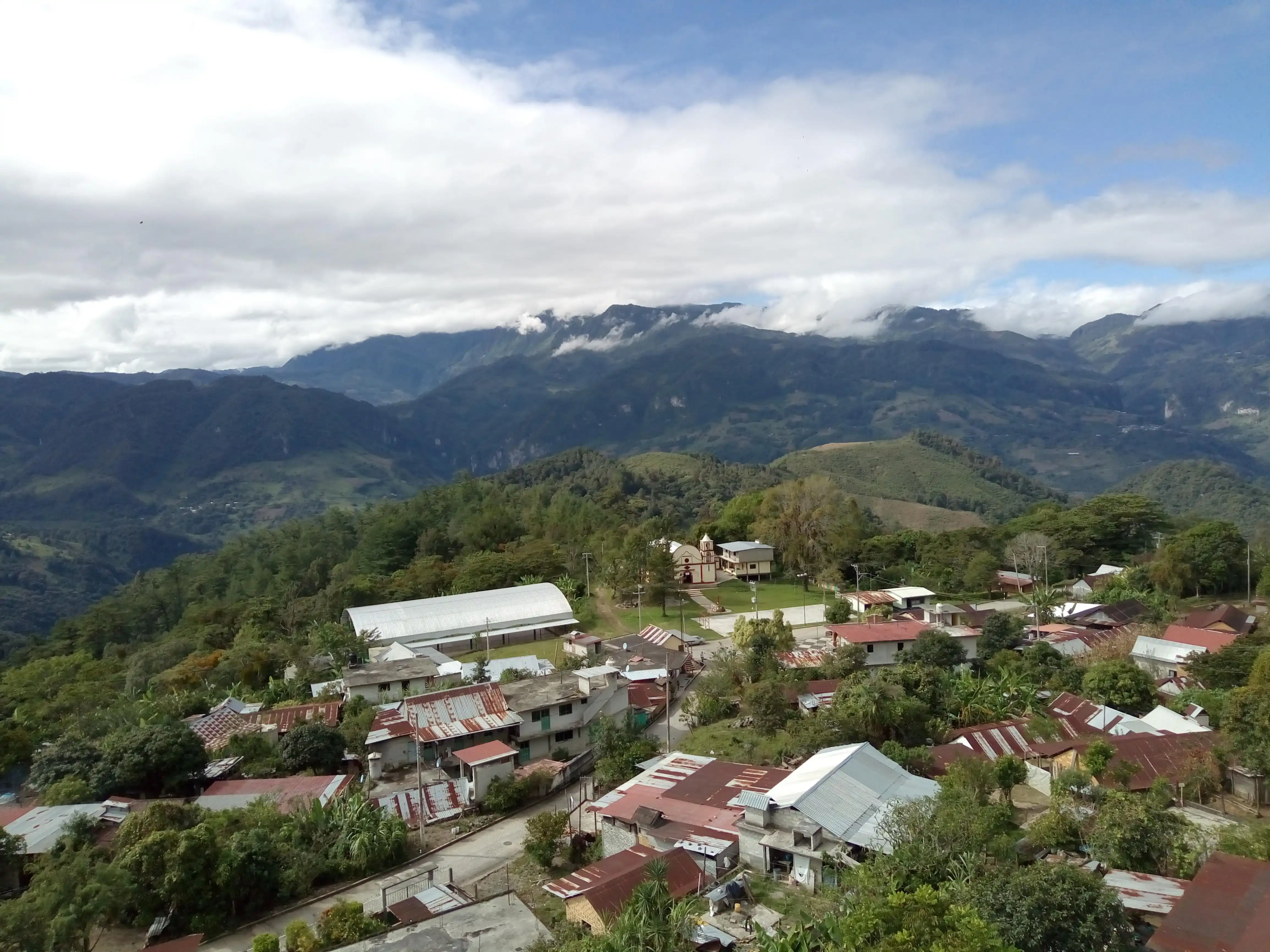 Paisaje de Santa Cruz Teotilalpam
